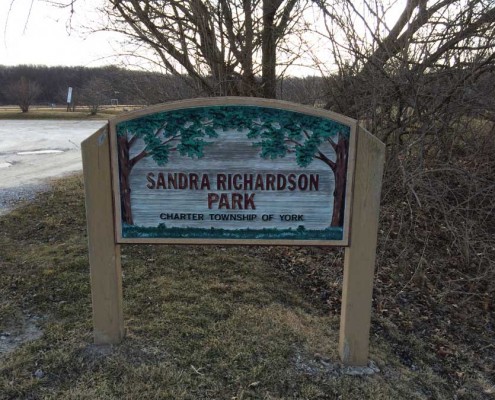 Sandra J. Richardson - Entrance (Platt Rd.)